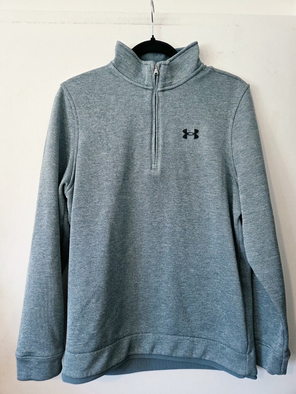 Under Armour Men's Light Green Half-Zip Performance Pullover